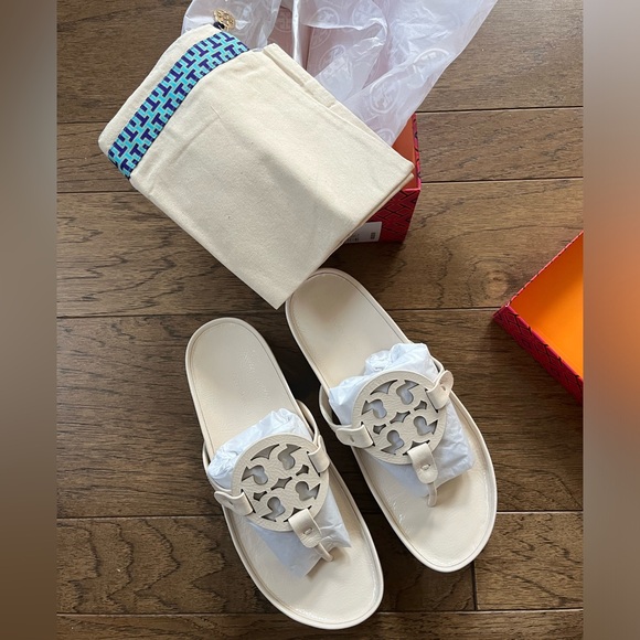 Tory Burch Miller Cloud Lug sandals size 9 - Picture 13 of 16